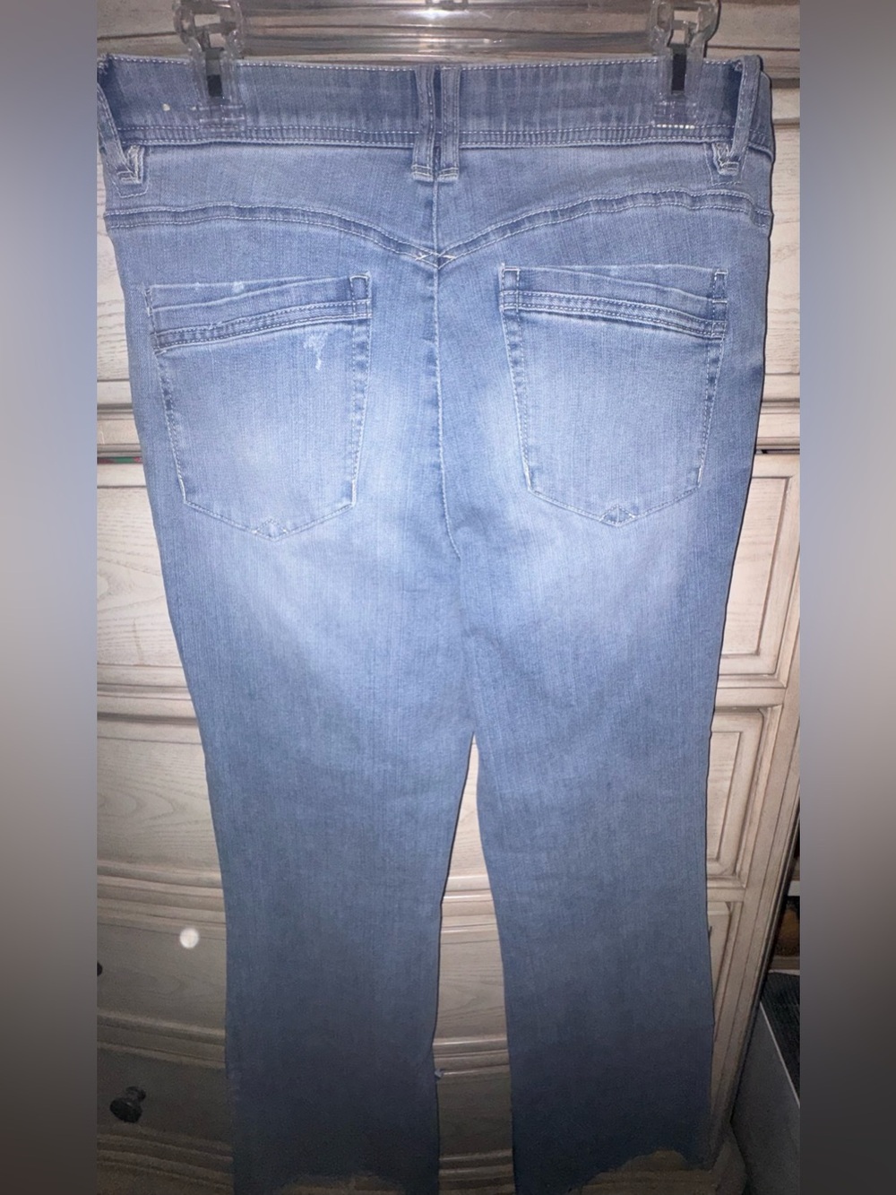 Democracy Light Blue Distressed Stretch Jeans - Picture 2 of 2
